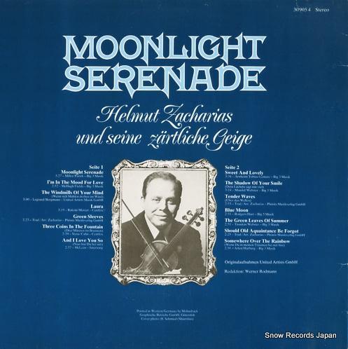 ZACHARIAS, HELMUT moonlight serenade 309054
