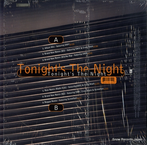 BLACKSTREET tonight's the night 0-95740