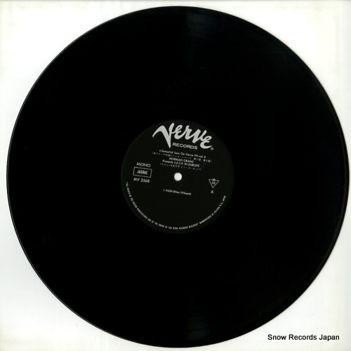 JAZZ AT THE PHILHARMONIC norman granz presents jazz at the philharmonic in europe MV2568