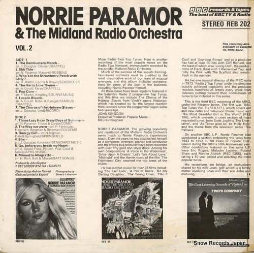 PARAMOR, NORRIE radio 2 top tunes(vol.2) REB202