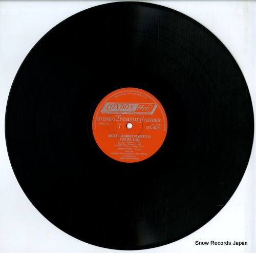 MUNCHINGER, KARL mozart; clarinet concerto STS.15071