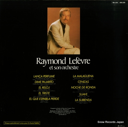 LEFEVRE, RAYMOND suite latine BA-253