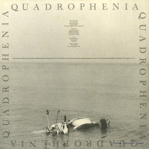 WHO, THE quadrophenia 40AP1259