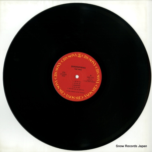 WHO, THE quadrophenia 40AP1259