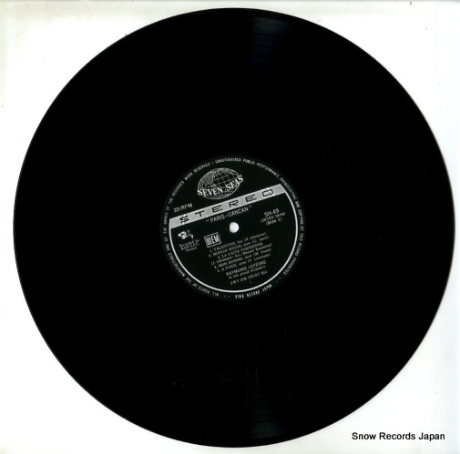 LEFEVRE, RAYMOND paris can can SH49