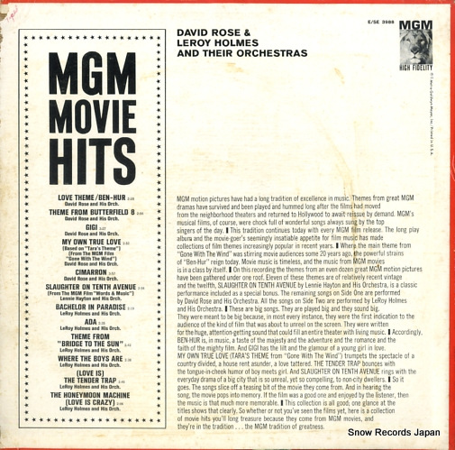 ROSE, DAVID, AND LEROY HOLMES mgm movie hits SE3988