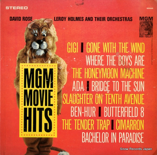 ROSE, DAVID, AND LEROY HOLMES mgm movie hits SE3988