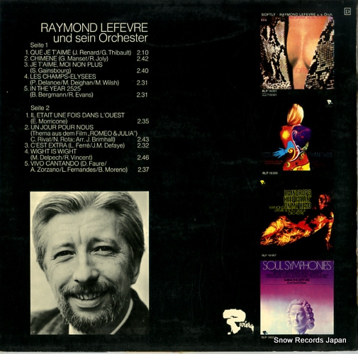 LEFEVRE, RAYMOND hits a la francaise RLP16.006