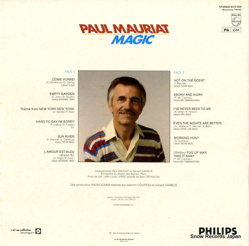 MAURIAT, PAUL magic 6313405