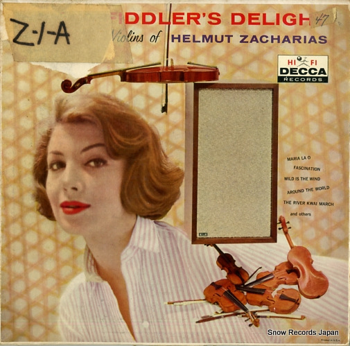 ZACHARIAS, HELMUT hi-fi fiddler's delight DL8822