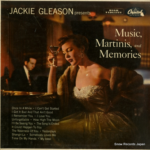 GLEASON, JACKIE music, martinis, and memories W509