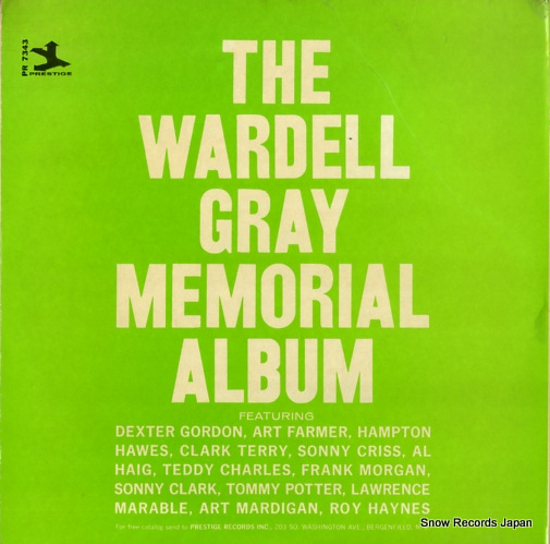 GRAY, WARDELL memorial album PR7343