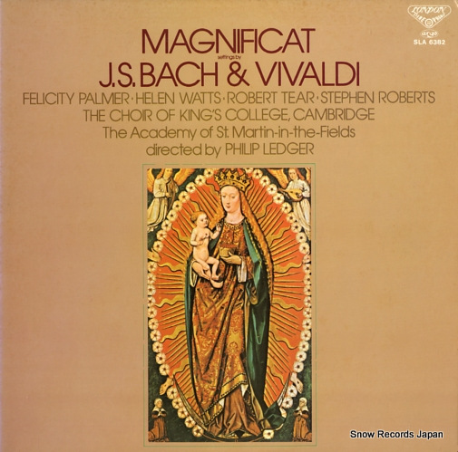 LEDGER, PHILIP bach&vivaldi; magnificat SLA6382