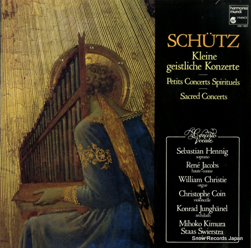 ȡ schutz; kleine geistliche konzerte HMC1097