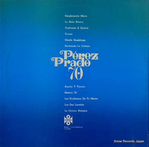 PRADO, PEREZ 70 UPS-136-F