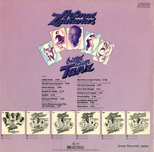 ZACHARIAS, HELMUT bittet zum tanz 1C054-32506