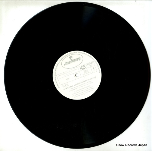 ADDERLEY, CANNONBALL cannonball adderley in chicago 45S-7