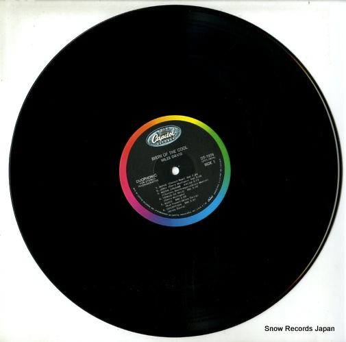 DAVIS, MILES birth of the cool DT1974