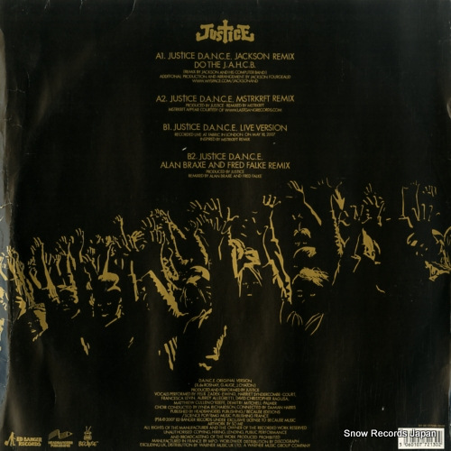 JUSTICE d.a.n.c.e remixes ED019 / BEC5772130