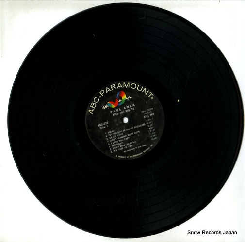 ANKA, PAUL sings hit big 15 ABC-323