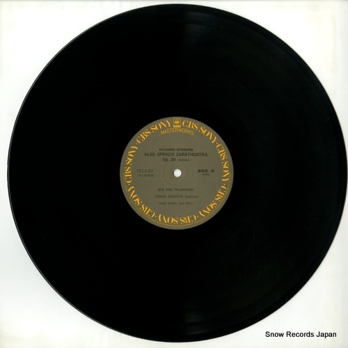 BERNSTEIN, LEONARD r.strauss; also sprach zarathustra op.30 FCCA-83