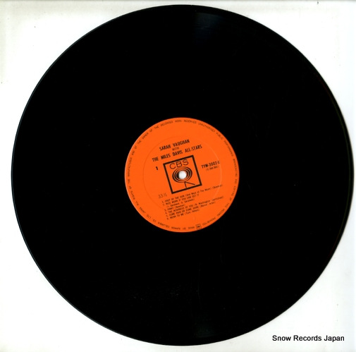 VAUGHAN, SARAH srah vaughan with the miles davis sall-stars TYM-3002-C