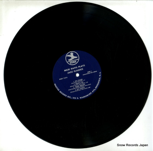 DAVIS, MILES miles plays jazz classics PRST7373