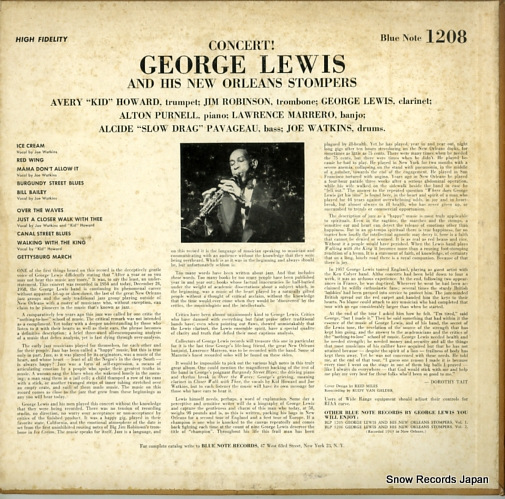 LEWIS, GEORGE concert! BLP1208