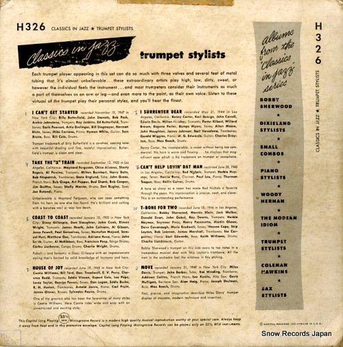 V/A trumpet stylists H326
