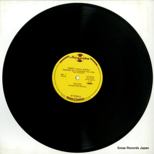 DORATI, ANTAL kodaly; variations on a hungarian folk song 