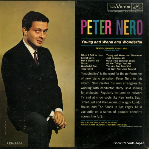 NERO, PETER young and warm and wonderful LPM-2484