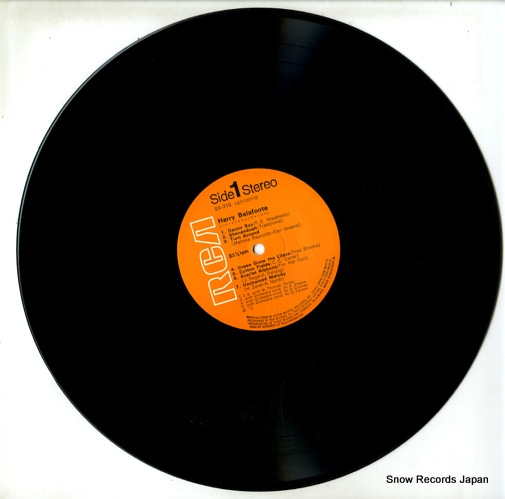BELAFONTE, HARRY harry belafonte SX-215