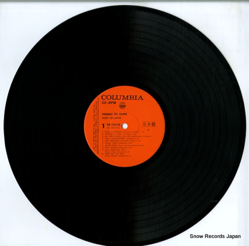 GILLESPIE, DIZZY things to come YW-7534-EV