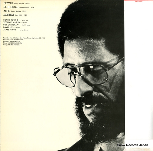 ROLLINS, SONNY sonny rollins in japan SMJ-6030