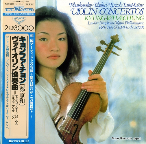 CHUNG, KYUNG-WHA violin concertos K15C-9066
