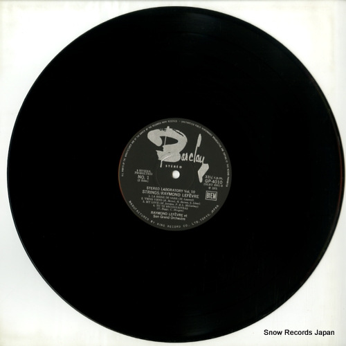 LEFEVRE, RAYMOND stereo laboratory vol.10 