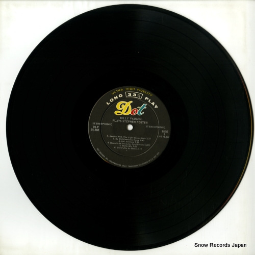 VAUGHN, BILLY plays stephen foster DLP25260