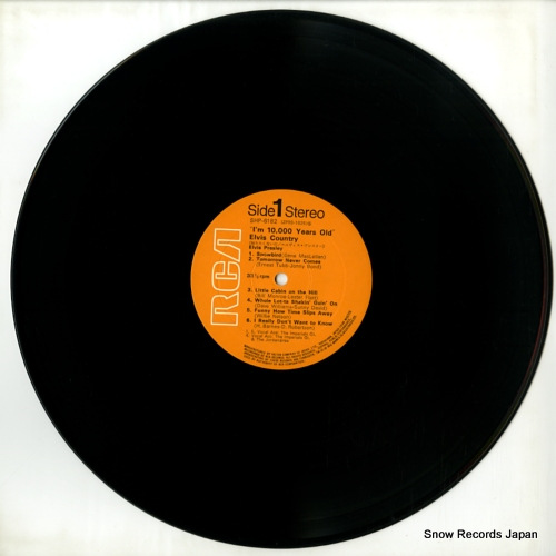 PRESLEY, ELVIS i'm 10000 years old elvis country SHP-6182