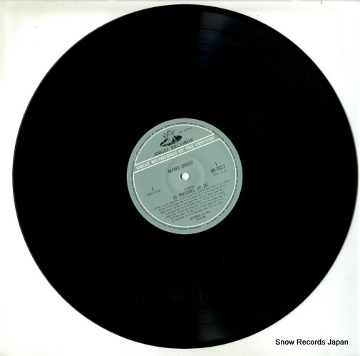 CORTOT, ALFRED chopin; 24 preludes, op.28 GR-2027