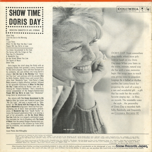 DAY, DORIS show time CL1470