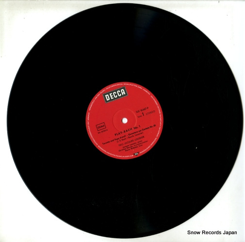 LOUSSIER, JACQUES play bach no.1 SLK16667-P