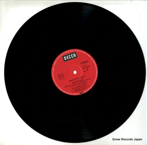 LOUSSIER, JACQUES play bach no.2 SLK16668-P