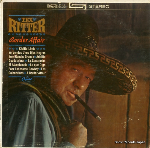 RITTER, TEX border affair ST1910