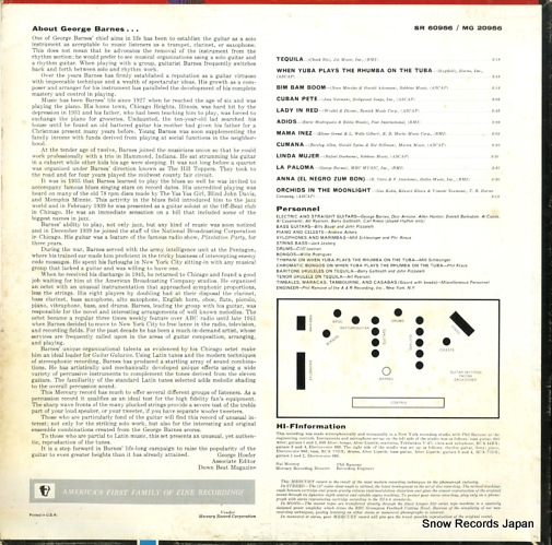 BARNES, GEORGE guitar galaxies MG20956