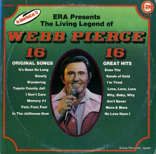 å֡ԥ the living legend of webb pierce BU3330