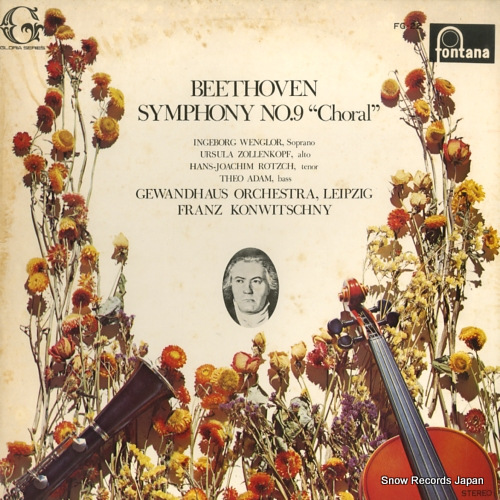 KONWITSCHNY, FRANZ beethoven; symphony no.9 