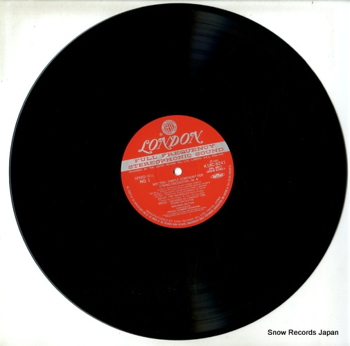 BRITTEN, BENJAMIN simple symphony K18C-8241