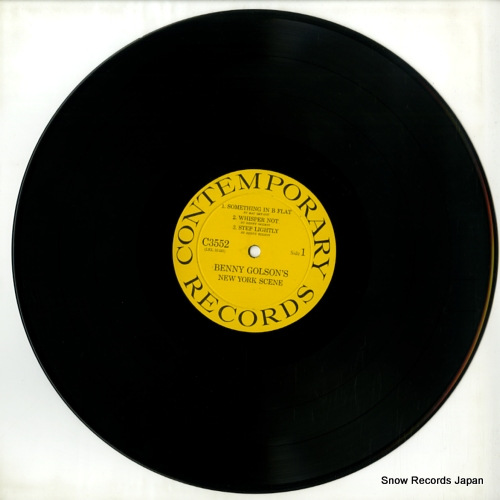 GOLSON, BENNY new york scene C3552