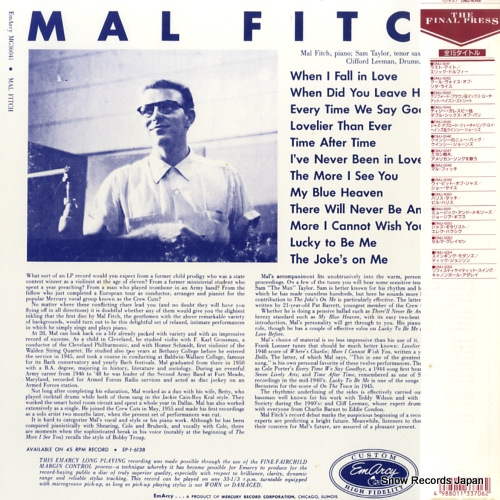 FITCH, MAL mal fitch DMJ-5048