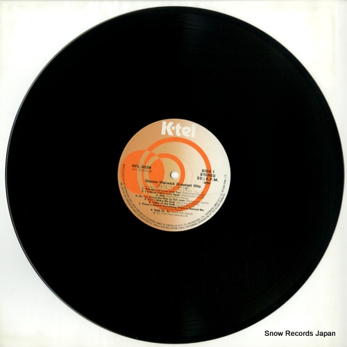 WARWICK, DIONNE greatest hits RPL-3038